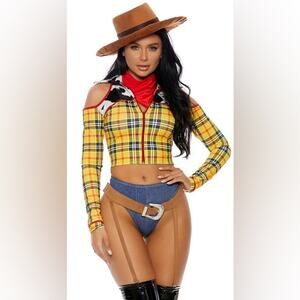 NEW Forplay Sexy Cowboy Sheriff Costume Size XS/S